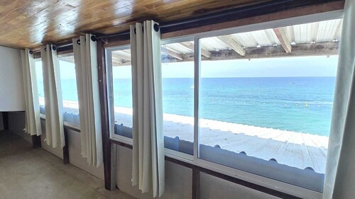 W cabañas beach, room with window to the sea (for families and friends)