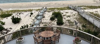 Oceanfront 5 Bedroom on Dune Road in Westhampton !  Enjoy a Private Ocean Beach