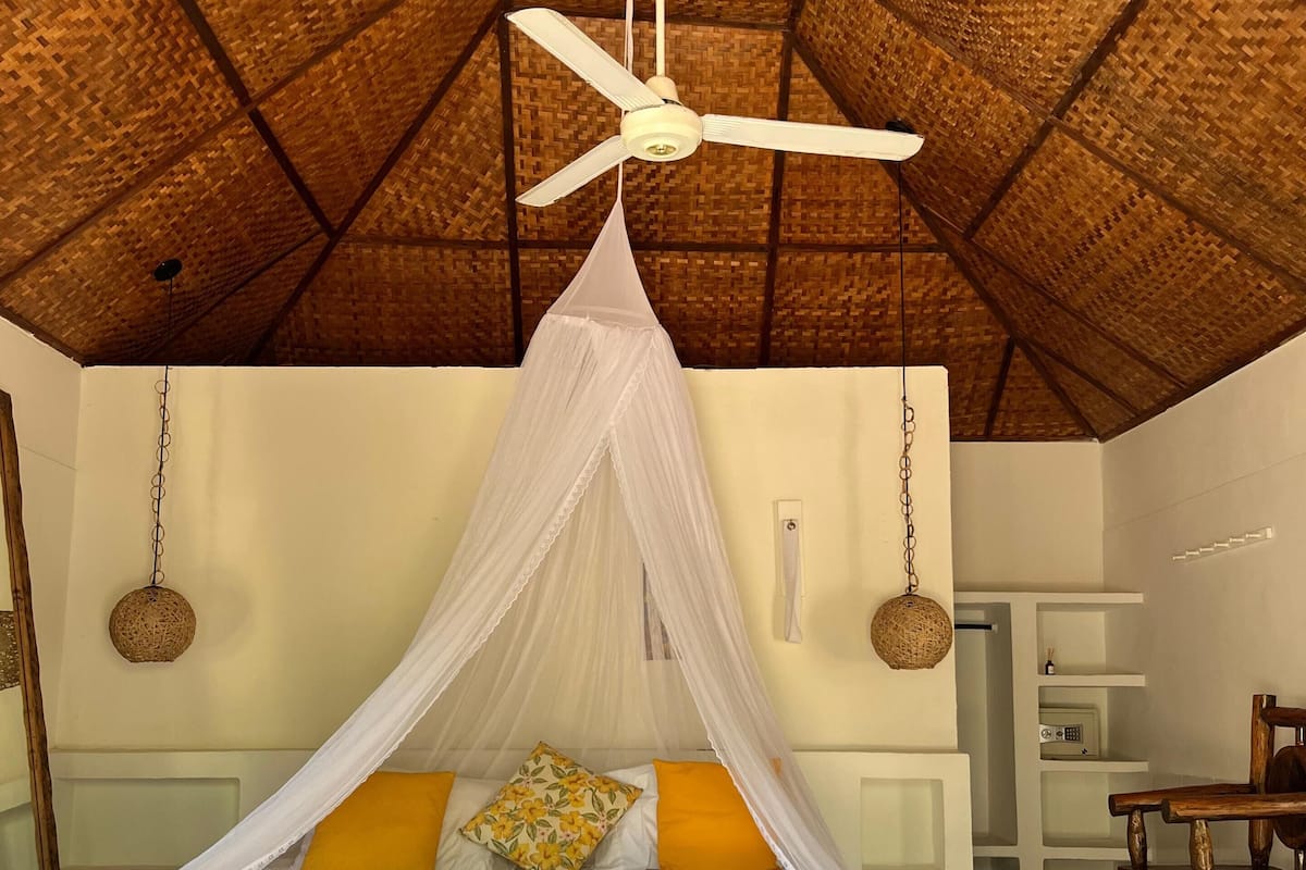 Chambre Familiale, patio, vue jardin