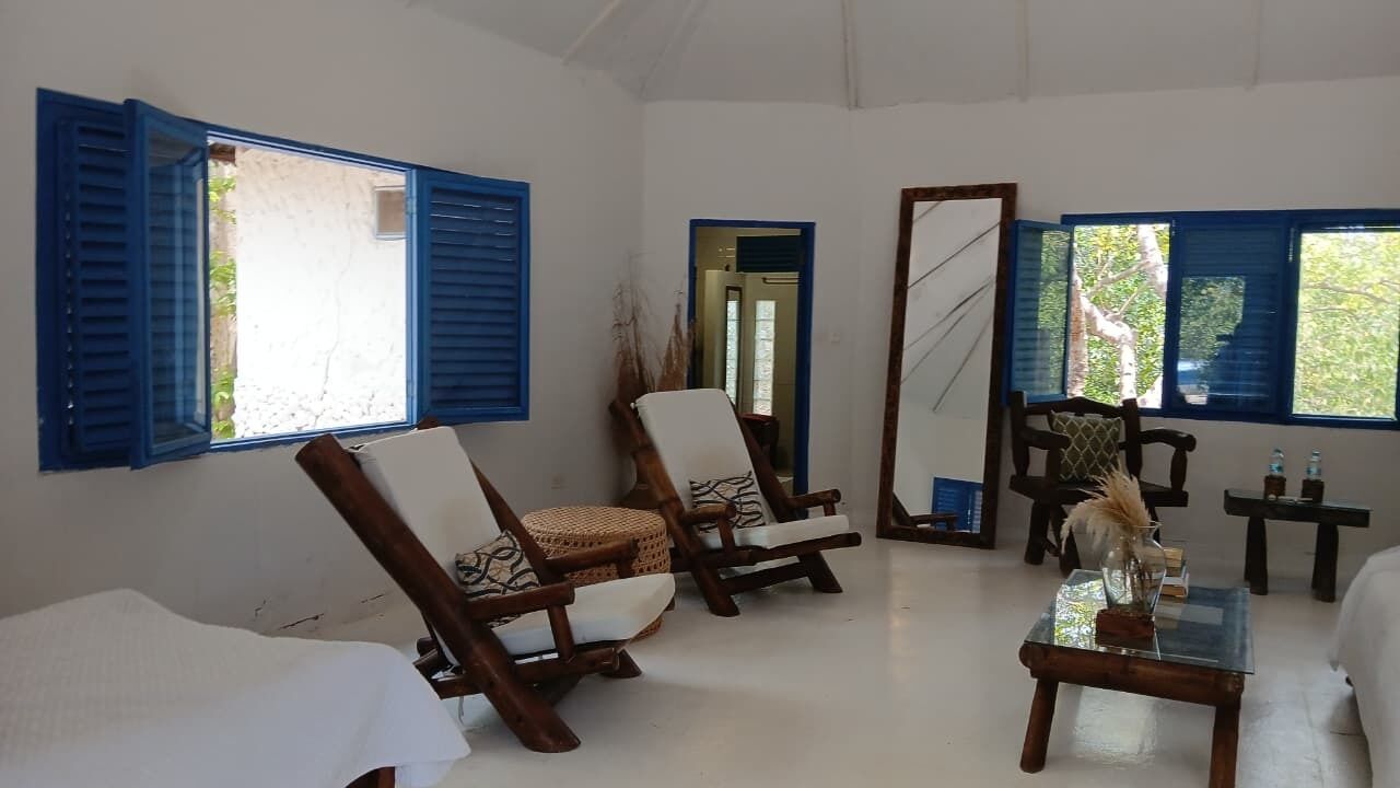 Chambre Familiale, patio, vue jardin | Spa | Massages