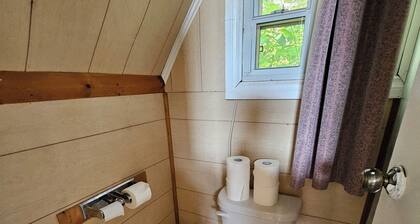 Steps to the Sturgeon Lake. Cozy bachelor cabin for 2 people.