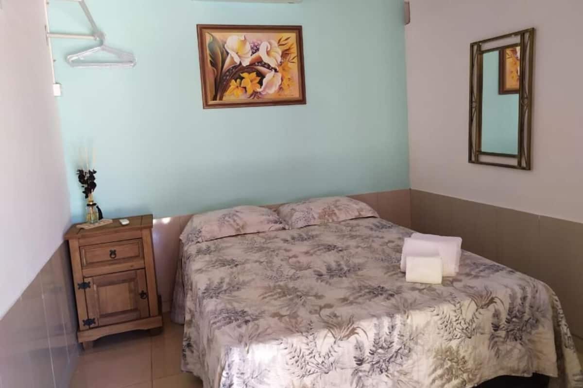 Standard Double Room, Pool View | Iron/ironing board, free WiFi
