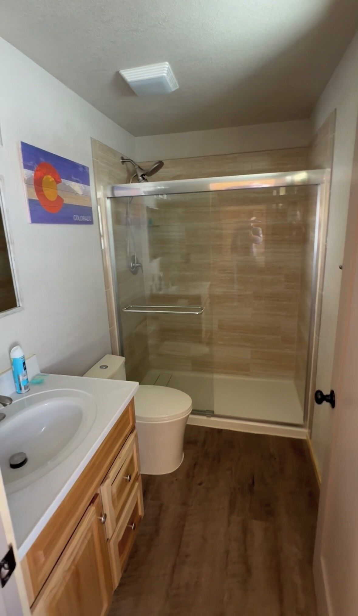 Towels, soap, toilet paper
