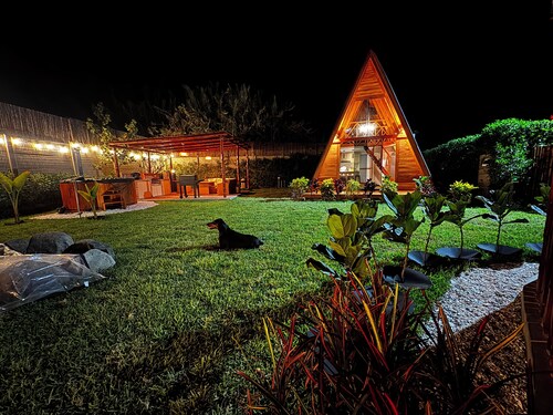 Hidden Luxury Cabin in Nature Jacuzzi, Fire Pit & Private Escape