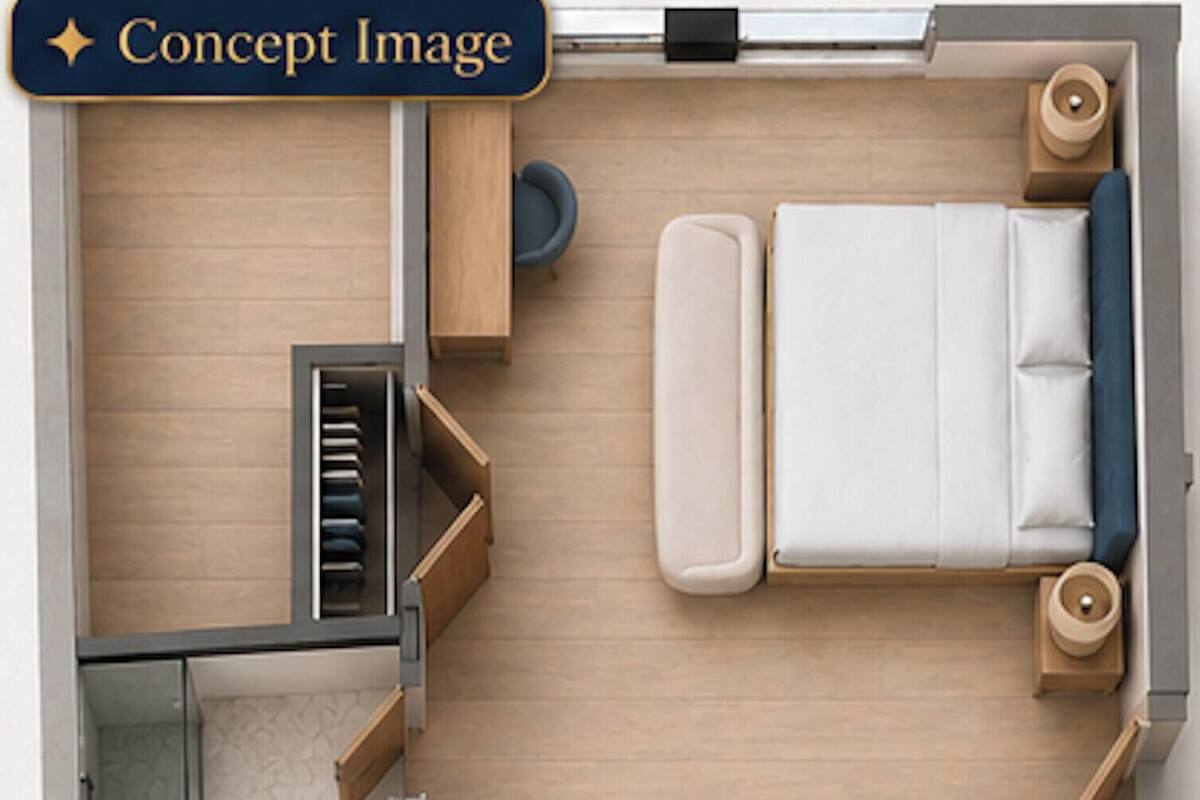 Signature-Studiosuite, Nichtraucher | Grundriss