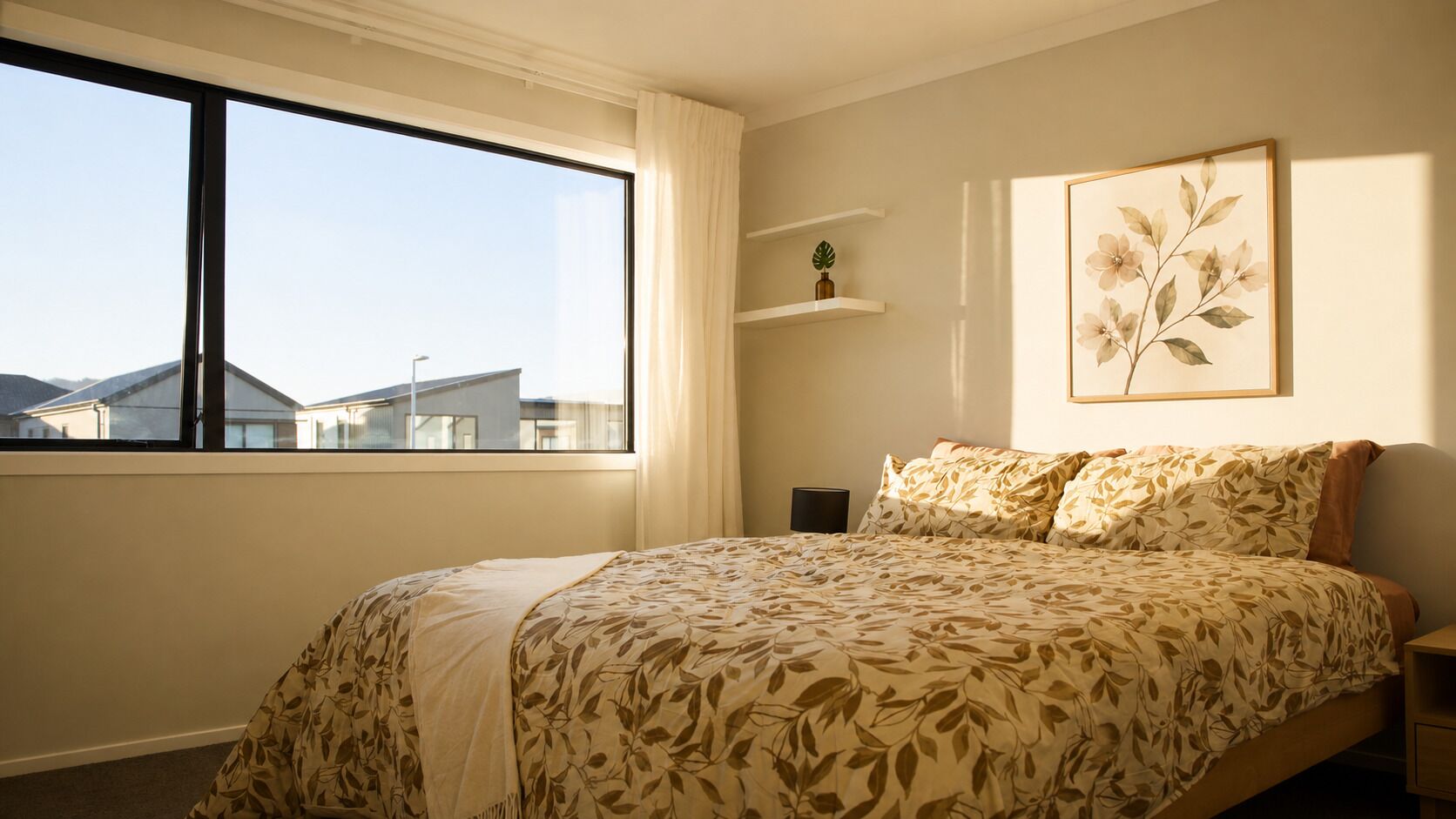 3 bedrooms, iron/ironing board, WiFi, bed sheets
