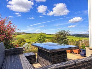 Terrace/patio - Experience the soul of Brontë Country at Gimmerton House. (Haworth)