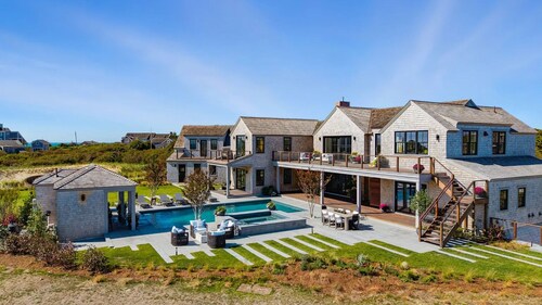 7BR Oceanview Estate | Pool, Spa, Cabana | 200 Yds to Nobadeer Beach