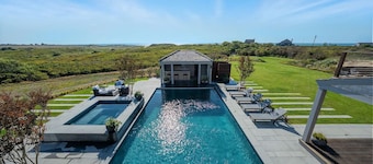 New 7BR Oceanview Estate • Pool, Spa, Cabana • 200 Yds to Nobadeer Beach
