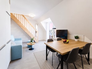 Interior - MH 4.1 - Penthouse vacation apartment with a rooftop terrace and ocean view in Cuxhaven - (Cuxhaven)