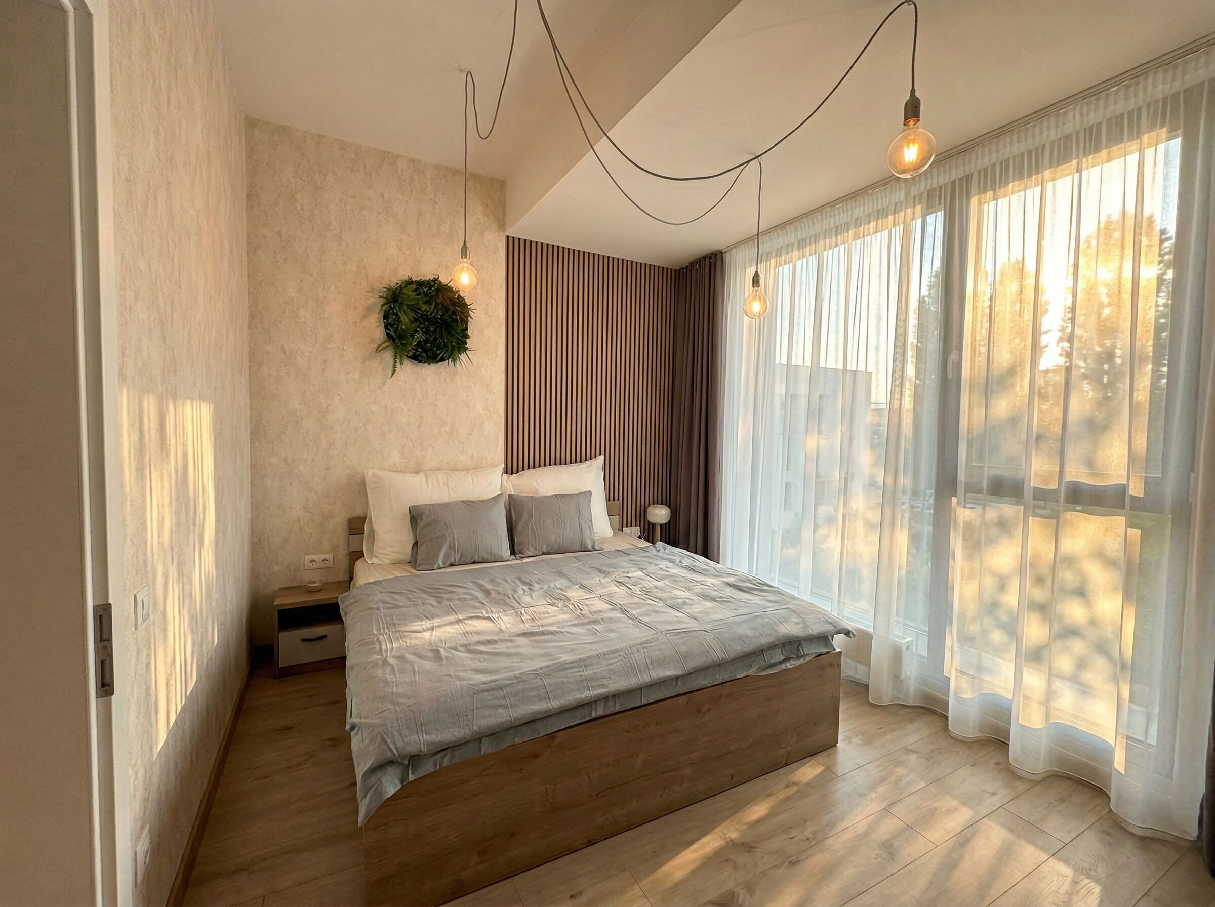 Apartamento básico | Ferros/tábuas de passar roupa, Wi-Fi de cortesia