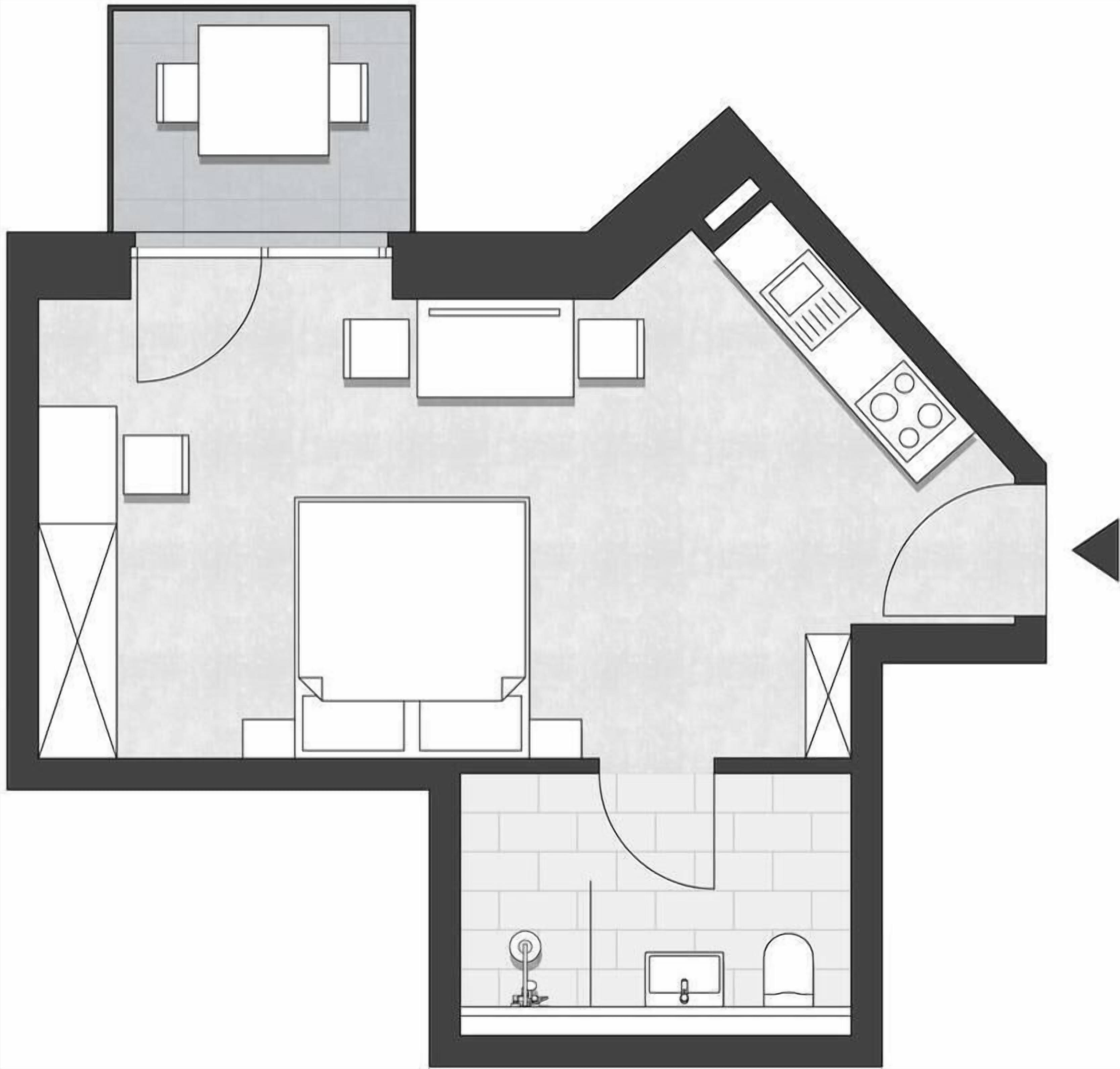 مخطط تصميم الطابق