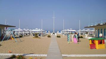 On the beach