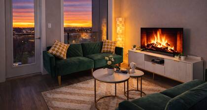 2BR Designer Suite St Vital Topfloor City Views