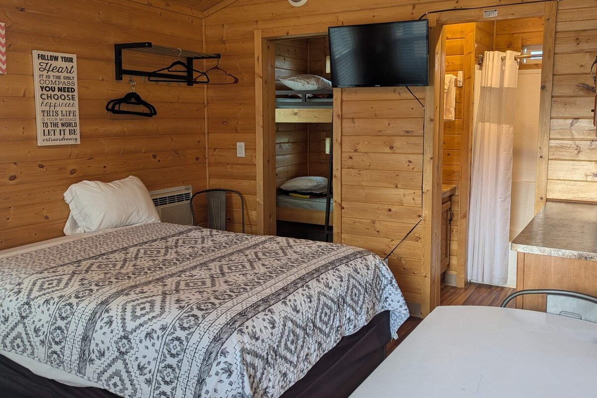 Cabaña Deluxe, No se admiten mascotas | Wifi gratis y ropa de cama