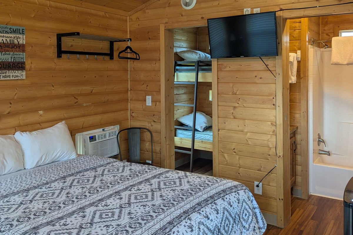 Cabaña Deluxe, No se admiten mascotas | Wifi gratis y ropa de cama