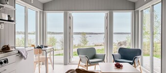 Waterfront home in Vaxholm with private beach