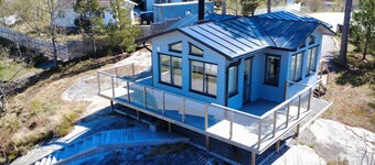 Waterfront home in Vaxholm with private beach