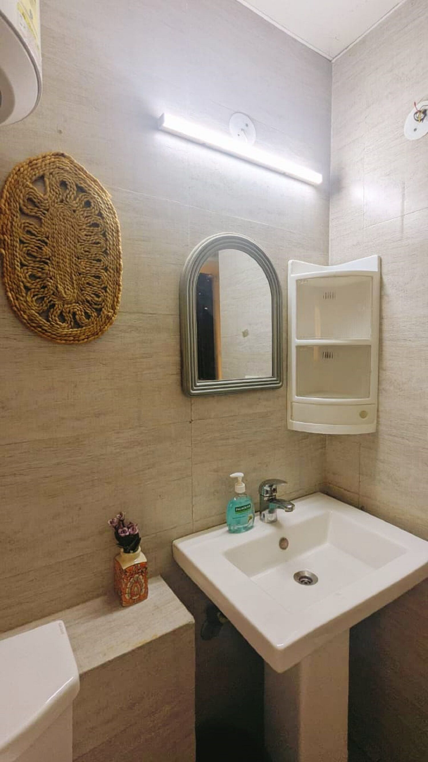 Towels, soap