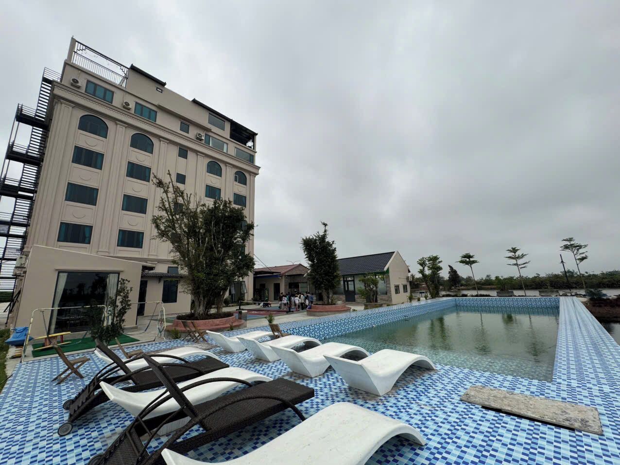 Outdoor pool