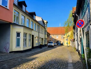 Parkering på området