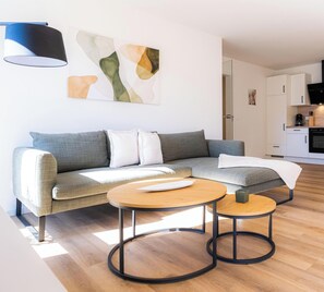 TV, books - Sandpiper 1.4. Balcony. Sauna. close to the beach (Kellenhusen)