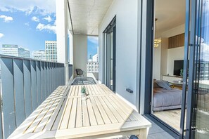 Departamento básico | Vista del balcón