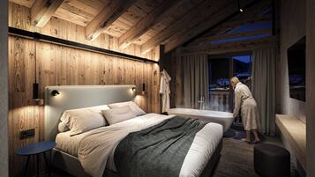 Chalet Luxe, vue montagne