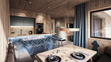 Luxe chalet, uitzicht op bergen | Interieur