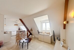 TV - Charming apartment sea view - 2 guests (Larmor-Plage)