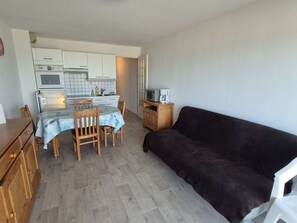 TV - Apartment with sea view - 4 guests (Cucq-Stella Plage)