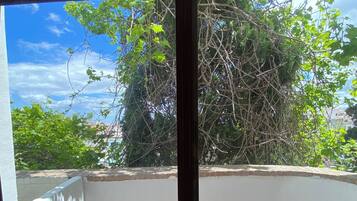 Tripla Comfort, balcone, vista giardino | Vista giardino