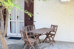 Outdoor dining - M461 - Marcelli, trilocale 200mt from the sea (Marcelli)