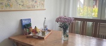 Gemütl. Central apartment in the heart of Bad Breisig, 65 m², 2-4 pers. incl. parking space.