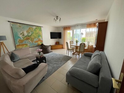 Gemütl. Central apartment in the heart of Bad Breisig, 65 m², 2-4 pers. incl. parking space.