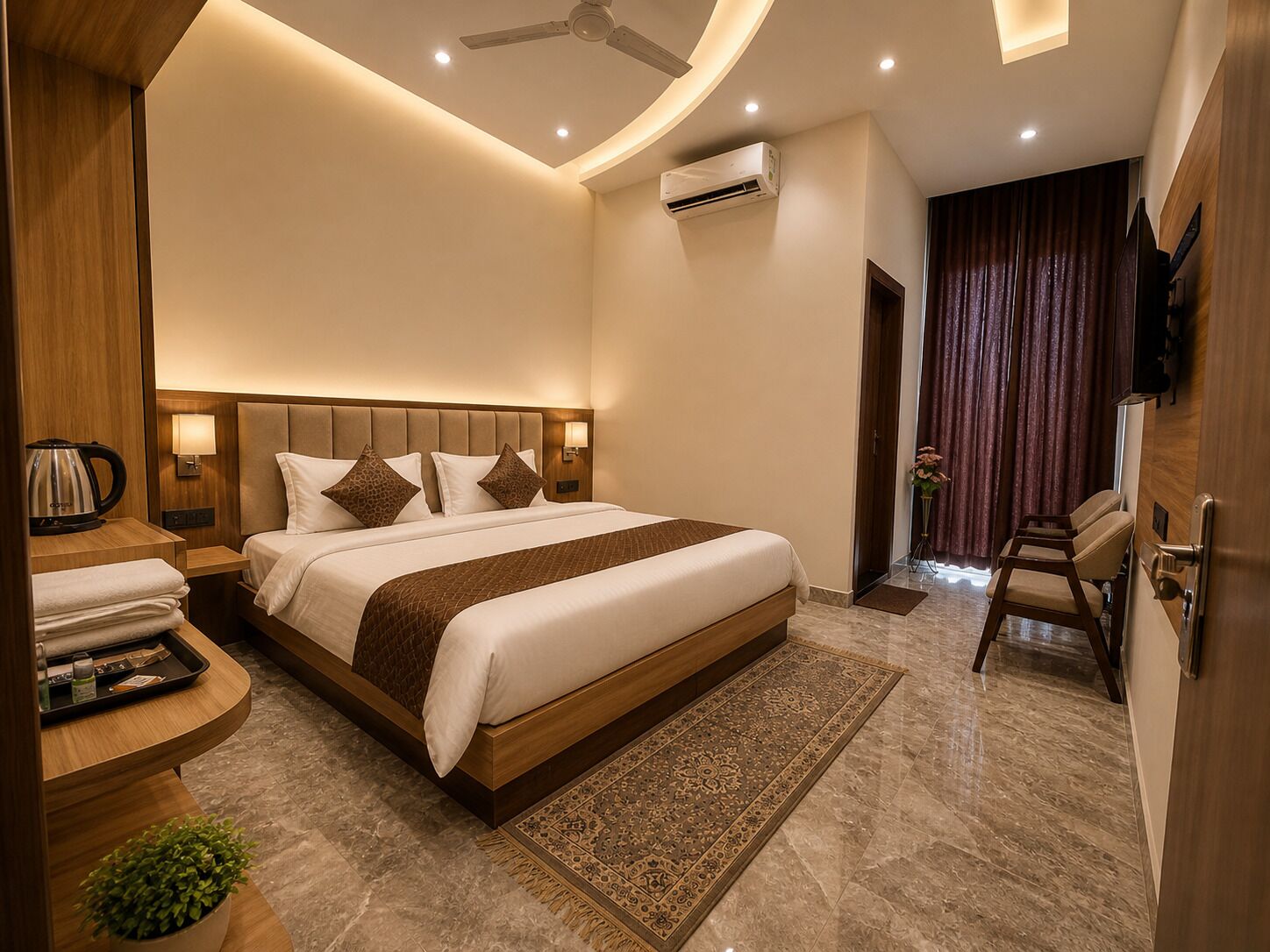 In-room safe, soundproofing, free WiFi