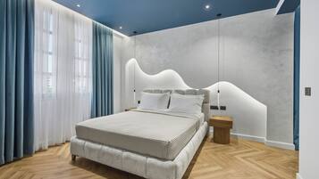 Chambre Double Supérieure, balcon, vue parc