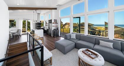 Amazing Oceanview home with indoor basketball court, easy beach access