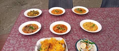 Comfort Double Room, Mountain View | Outdoor dining