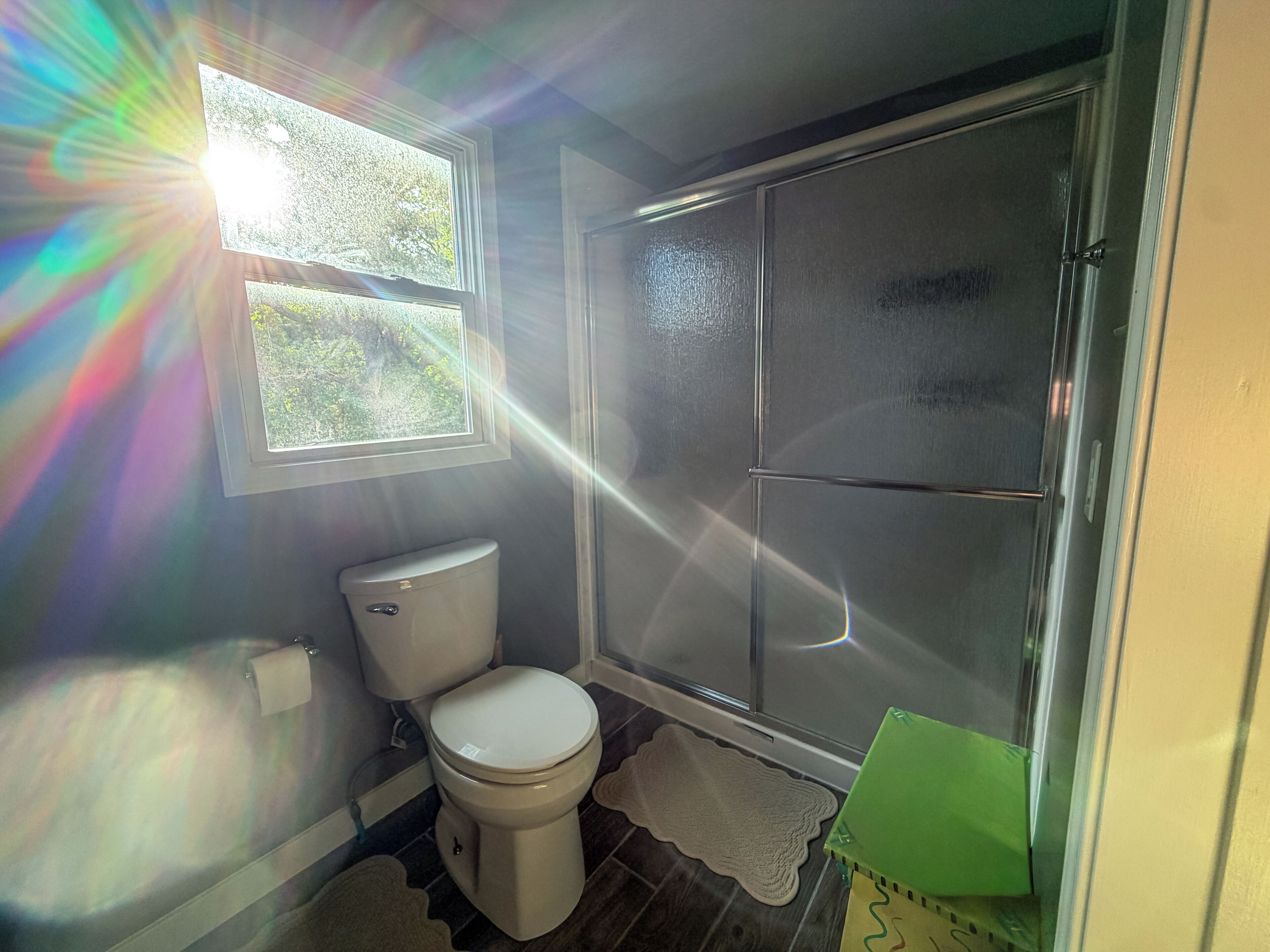 Towels, soap, toilet paper