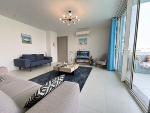 Chalet, 2 Bedrooms, Lagoon View | Living area - Fouka North Coast CL5-TW1-BF (Marsa Matrouh)