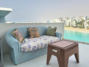 Chalet, 2 kamar tidur, pemandangan laguna | Halaman properti