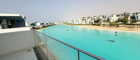 Chalet, 2 Bedrooms, Lagoon View | Pool