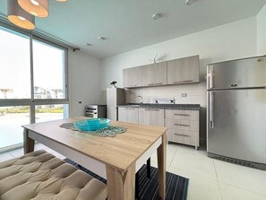 Chalet, 2 kamar tidur, pemandangan laguna | Dapur pribadi