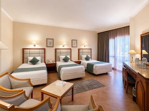 Triple Room, Balcony, Partial Sea View | In-room safe, iron/ironing board - Sea Star Beau Rivage Hotel (Hurghada)