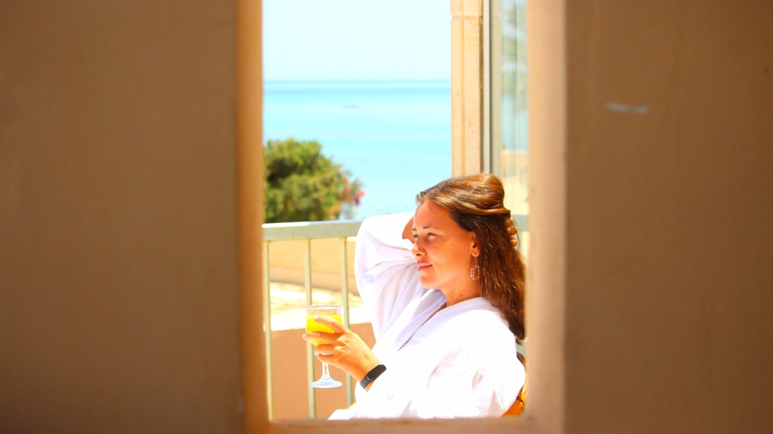 Executive Suite, Balcony, Sea View | Terrace/patio