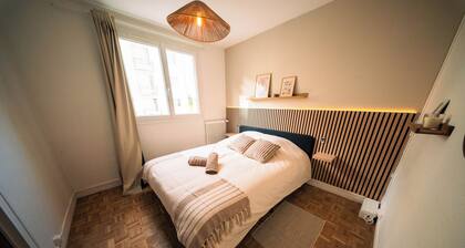 Bright T3 with balcony and parking, 6 pers, Procé