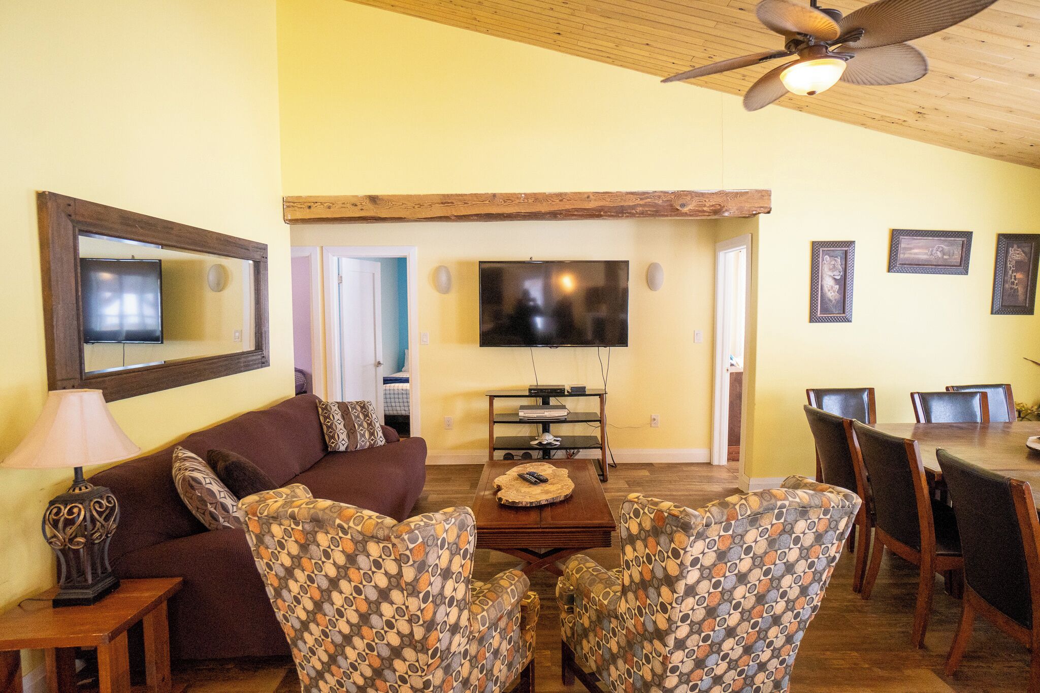 Cottage, Lake View | Living area