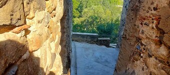 Charming house with panoramic views, between sea, mountains and Spain.