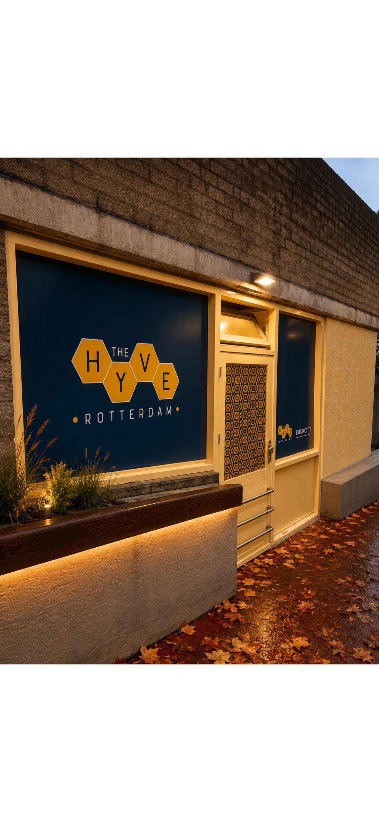Voorkant van accommodatie